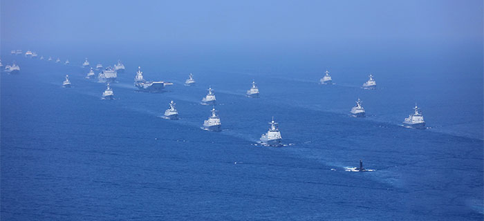 南海大閱兵精剪鏡頭來(lái)了！點(diǎn)開(kāi)視頻，再燃一次！