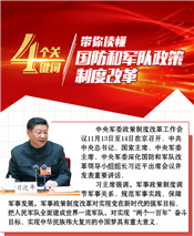 4個(gè)關(guān)鍵詞帶你讀懂國(guó)防和軍隊(duì)政策制度改革