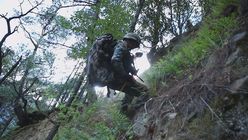 下斷崖、過沼澤 兵哥版“荒野求生”你敢挑戰(zhàn)嗎？