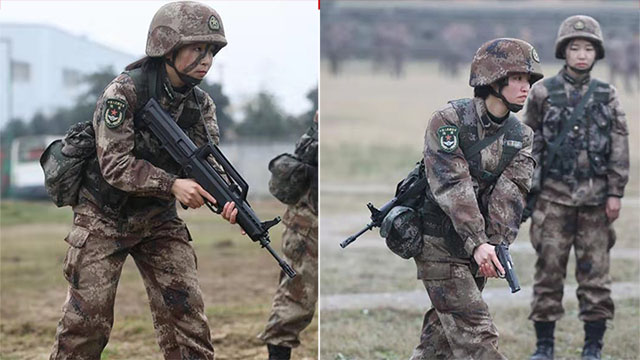 新春走軍營丨女特種兵小分隊訓(xùn)練竟如此亮眼！