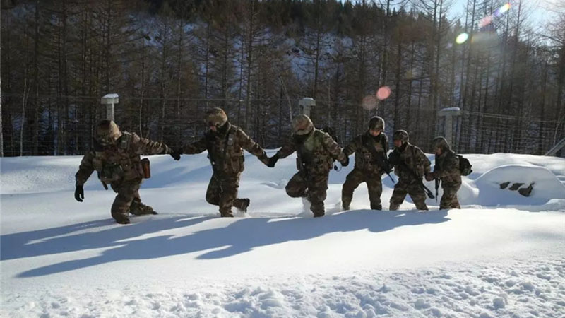 新春走軍營丨雪域邊關(guān)，深山里的“鴨綠江畔第一哨”