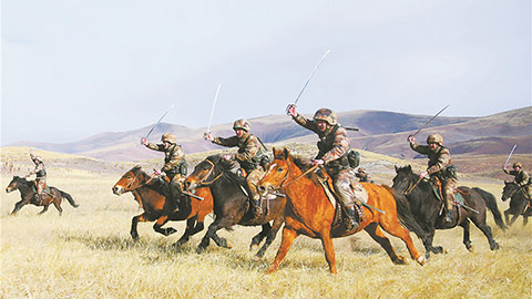 第76集團軍某旅玉樹獨立騎兵連：永遠(yuǎn)向勝利沖鋒