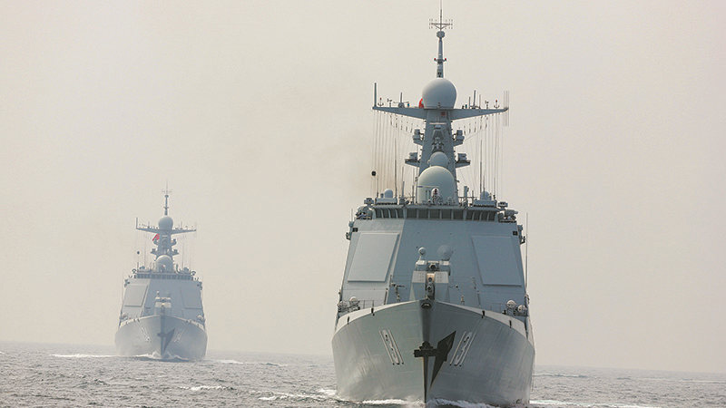 波峰浪谷礪精兵！東部戰(zhàn)區(qū)海軍某驅(qū)逐艦支隊訓(xùn)練掠影