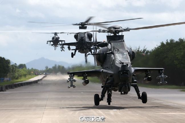 看誰最搶眼？武器裝備“隊列訓練”酷圖