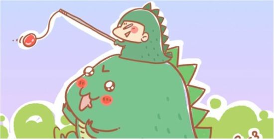 【每個月總有那么三十幾天想要欺負(fù)小恐龍！】