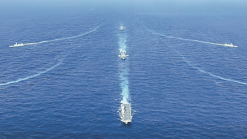 礪劍大洋——海軍某支隊(duì)艦艇編隊(duì)訓(xùn)練掠影